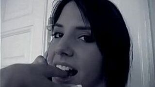 Sexy Colombian brunette solo masturbation porn video